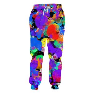 Ujwi Jogger coloré Boys Youth Hip Hop Fête décontractée D Pantalons de sport pour hommes Pantalons surdimensionnés Tie Dye Dropship