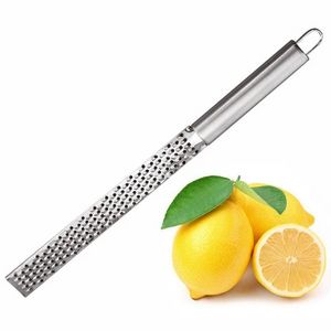 Wholesale Cheese Tools Grater Stainless Steel Lemon Citrus Ginger Garlic Grater Long Handle Vegetables Manual Kitchen Tool