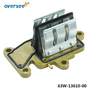 63W-13610-00 Reed Valf Assy Yamaha Parsun PowerTec 9.9HP 15HP Dıştan Takma Motor Tekne Motoru için Parçalar Değiştirir 63 V-13610