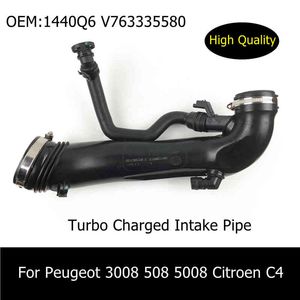 Wholesale turbo hoses for sale - Group buy 1 T Charged Pipe V763335580 Air Intake Turbo Hose Q6 S4 For Peugeot Citroen C4