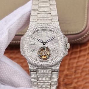 Designer Watch men's Limited sale watch gypsophila Tourbillon fully automatic mechanical movement 40mm size Sapphire glass Original box and paper 832I