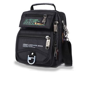 Multifunctional Waterproof Shoulder Bag Casual Travel Messenger Bag Handbag for Men