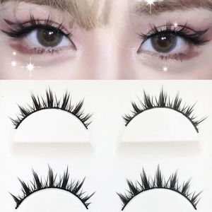 Wholesale devil 3d for sale - Group buy False Eyelashes Pairs Natural D Fluffy Thick Cosplay Performance Little Devil Big Eyes Eyelash Extension Eye Makeup Tool