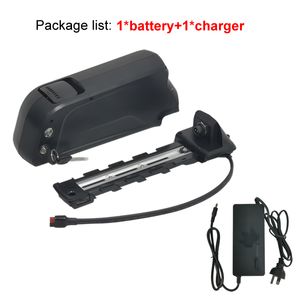 Electric eBike Battery Dolphin with Panasonic 18650 Cells Pack 52V 12.8Ah 48V 14Ah 36V 13Ah 20Ah Powerful Bicycle Lithium Batteries