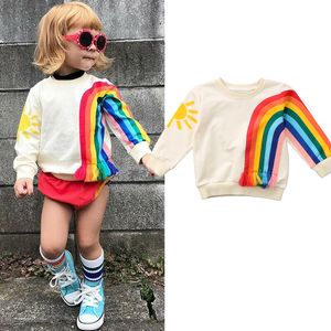 Hoodies Sweatshirts Autumn Toddler Baby Girls Kids Tops Long Sleev 220823