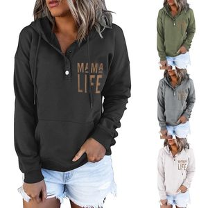 Women's Hoodies & Sweatshirts Color Block Woman Long Sleeve Oversized T Shirt Winter Tops Fashion Hooded T-shirts Women 2022 Vintage Clothes