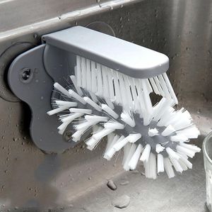 Temizlik Fırçaları Ev Araçları Houseee Organizasyon Ev Bahçe Kupası İnatçı Cam Temiz Şişeler Fırça Lavabo Mutfak Aksesuarları SN6713