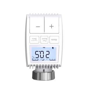 Smart Home Control Tuya ZigBee3.0 Radiator Actuator Valve Thermostat Temperature Controller External Sensor TRV Voice Alexa