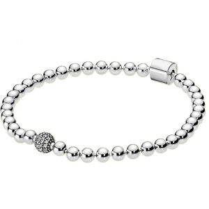 925 Sterling Silver Pearl Armband Lämplig för Pandoras kvinnlig designer Fashion Luxury Jewelry Mors daggåva med originallåda
