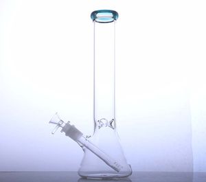 11,8 polegada de cachimbo de água Beaker Base Tubos de água de vidro fumando bong para erva seca Atacado-YQ-2230