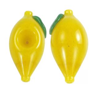 Neue Lemon FruitStyle Glashandpfeifen Rauchpfeife 3 Zoll Tabakbrenner Dabber Rig Bong 55g Weihnachtsgeschenk