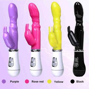 Nxy Dildos Huge Big Rabbit Vibrator Electric Rod Female Masturbator Realistic for Women Sex Toy Low Noise Adult 18th220418
