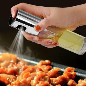 Spray Bottle Oil Sprayer Oiler Pot BBQ Barbecue Cooking Tool Can Pot Cookware Kitchen Tool ABS Olive Pump C0420