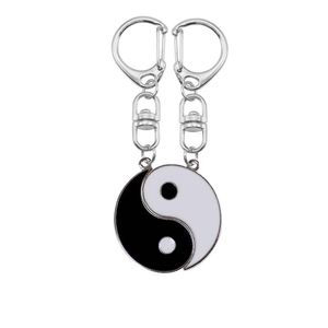 Keychains Yin Yang Taichi Keychain Cute Keyring For Men Women Jewelry Backpack Pendant Fashion Accessory Birthday Present 2022Keychains