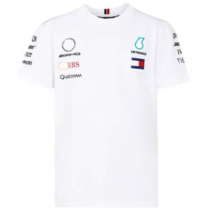 Men's T-shirts F1 Apparel Formula 1 Fans Sports Breathable F1 Clothing Top Oversized Short Sleeve Custom