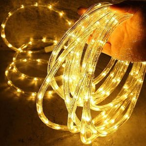 Strings Upgrade PVC Solar Led Strip With Panel Copper Wire Tube Light Waterproof Outdoor Wedding Party Decor Garden Camping LampLED