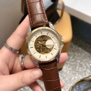 Klassische Herren-Skelettuhr, automatisches mechanisches Uhrwerk, 40 mm, modische Business-Uhren, Montre De Luxe für Herren