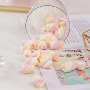 Simulation twisted cotton fake dessert cake baking decorative candy model shooting props window display ornaments