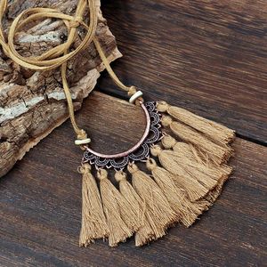 Naszyjniki wiszące boho w stylu 2022 Maszynka Doman Modna moda biżuteria łańcuch Choker Choker Fall and Winter Sweater Jewelrypendant