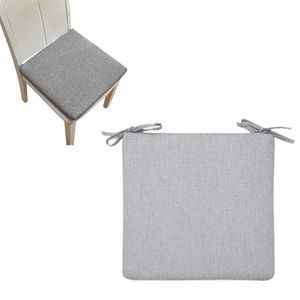 Almofada/almofada de travesseiro decorativo com laços para jantar Máquina lavável Memória lavável Pads de espuma de cozinha Orcushion/decorativo