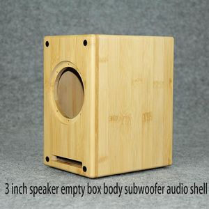 Computer Speakers 3 Inch Speaker Empty Box Solid Wood DIY Audio Shell Books2714