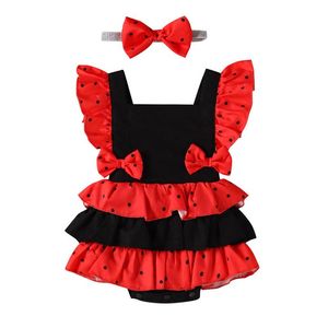 Newborn Rompers Baby Babies Bodysuits Infant Clothes Girls Onesies Piece Clothing Toddler Jumpsuit Wear Kids Spring Summer Bow Cute