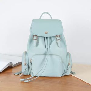 2021 New All-Match Drawstring Senhoras Mochila de Viagem Simples Moda de Alta Qualidade Saco de Escola Bolsas e Handbags Designer de Luxo