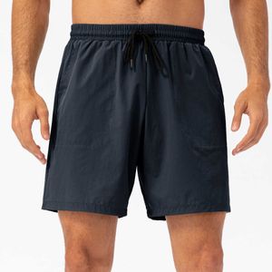 Shorts masculinos verão soltos correndo calças fitness leve respirável secagem rápida roupas íntimas moda casual esportes capris roupas de ginástica