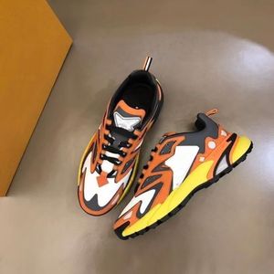 Роскошная дизайнерская повседневная обувь мужская обувь высококачественных спортивных кроссовок мужские тренеры модные тренд кожаная обувь Mkjk00006