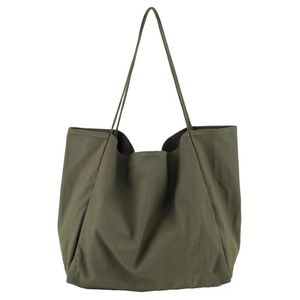 Japońskie wysokiej jakości ekologiczne ekologiczne miękkie bawełniane płótno torba na torbę na torby na zakupy duże pojemność