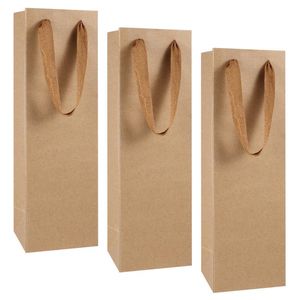 Gift Wrap 24pcs Kraft Paper Red Hand Bag Drinks Packing Storage BagGiftMöbel & Wohnen, Feste & Besondere Anlässe, Geschenkverpackung!