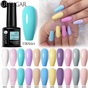 NXY Żel Nail 7 5 ml Polski Macaron Series Pink Blue Green Color Semi Stałe Soak Off UV LED Lakier Manicure 0328