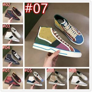 2022 Tenis 1977 Canvas Casual Shoes Projektanci Kobiety Buty Włochy Zielony I Red Web Stripe Guma Sole Stretch Bawełna Low Top Mens Sneaker 62le #