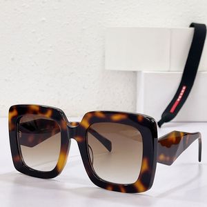 Óculos de sol Mens PR26ys Nova Moda Clássico Quadrado Quadrado Quadrado Grosso Quadro de Acetato Senhoras Luxo Óculos de Sol Top Quality Designer Marca Sunglassess com caso