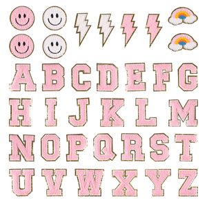 Понятия 36 штэк Ченель буквы Железное на буквах университетская радужная улыбка Симпатичная вышитая пятно для толстовок одежды.