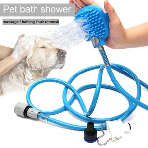 Купание душ удобный массажер для очистки стирки ванны распылители для собак щетки для домашних животных