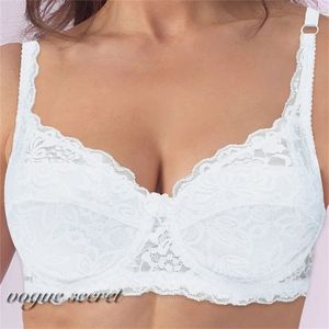 VOGUESECRET Reggiseno con ricamo in pizzo da donna Lingerie sexy 32 34 36 38 40 42 44 Taglia A B C D E F Coppa LJ200821