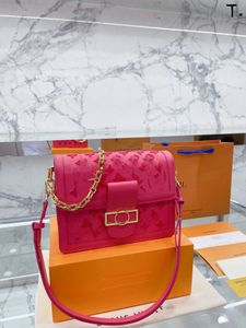 Wholesale pattern pink for sale - Group buy and gift bags High quality fashion female first love pink pattern satchel designer bag chain handbag cross body bag lady tote