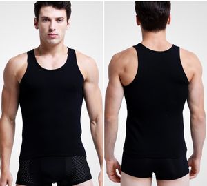 5pcs/lot Man's Solid Seamless Underwear Undershirts Casual Clothing Mens Sleeveless Tank Vest Comfortable Undershirt 2020