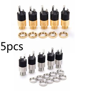 5pcs Cell Phone Adapters PJ392 Stereo Female Sockect Jack 3.5 Audio Headphone Connector 3.5mm Stereo Headphones Socket Plug