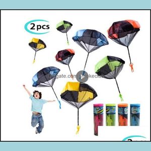 Outdoor Games Activities Leisure Sports Outdoors Hand Throw Soldier Parachute Toys Indoor For Kids Mini Fun Educational Toy Gifts Boy Drop