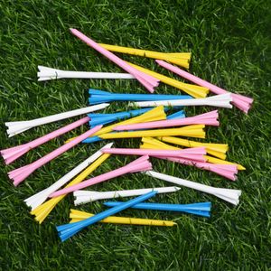 NIEUW 40 stks/doos Golf golf tee Plastic 85mm Onbreekbare Tees Duurzame Stabiele Balhouder