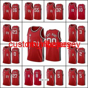 2021-22 75th Anniversary Mens Basketball Portland Trail Carmelo Anthony Damian Lillard C.J. McCollum Jusuf Nurkic Rodney Hood Blazer