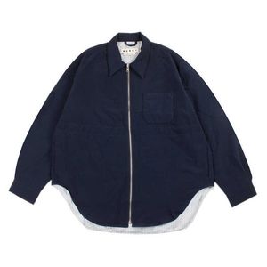 Großer Sale Herbst und Winter M5 Jacke Vintage lose Revers Bomber koreanische Streetwear Zip Student Casual