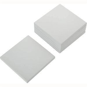 Stretched Canvases for Painting 8In Blank Canvas Boards Cotton Art Panels for Oil Acrylic & Watercolor Paint PHJK2208