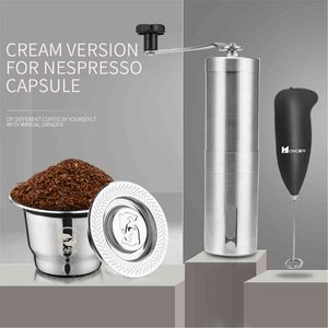 Espresso Capsulas de Cafe Recargables Nespresso Квадратное отверстие из нержавеющей стали Nespresso.