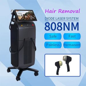 Diode laser 755nm 1064nm for Depilation treatment on arm and leg area photoepilation full body hair removal at spa 808 nm lasers machine