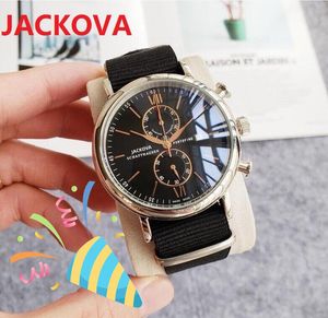 Avanadores de pulseiras de quartzo funcional completo Stopwatch 44mm clássico masculino de nylon strap watchwatch de strap watch para homens Montre de Luxe Alta qualidade Presente