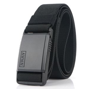 Metal Nylon Buckle Fashion All-Match Casual Men's Belt