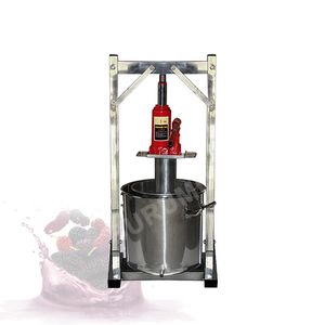 Hand Använd juicer druvvin manual presssaft slaggavskiljningsmaskin